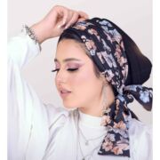 Women’s Attractive One-Piece Fashion Tie Turban in Light Weight Crepe Fabric Head Gear